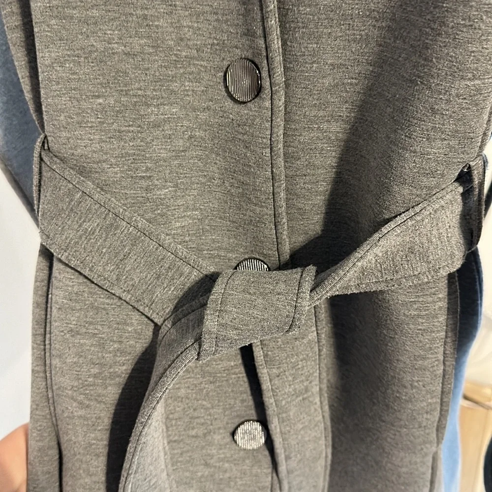 Steve Madden Women’s Belted Gray Winter Jacket size M - Picture 4 of 4